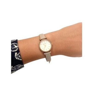 Elegant Beige Women's Watch